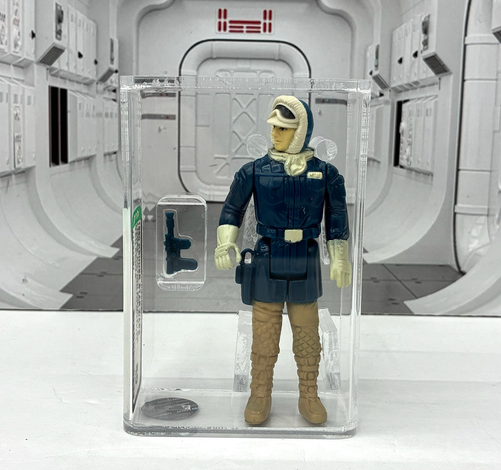 Vintage Star Wars 1980 Kenner HAN SOLO Hoth AFA 80