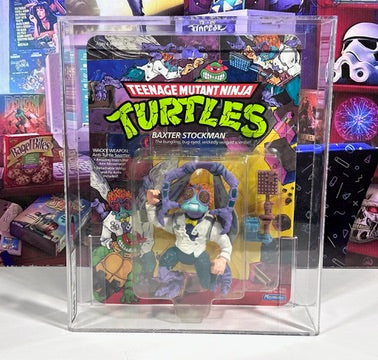 Vintage 1989 TMNT MOC BAXTER STOCKMAN 14 Back Series 2 Graded UKG 85 Playmates