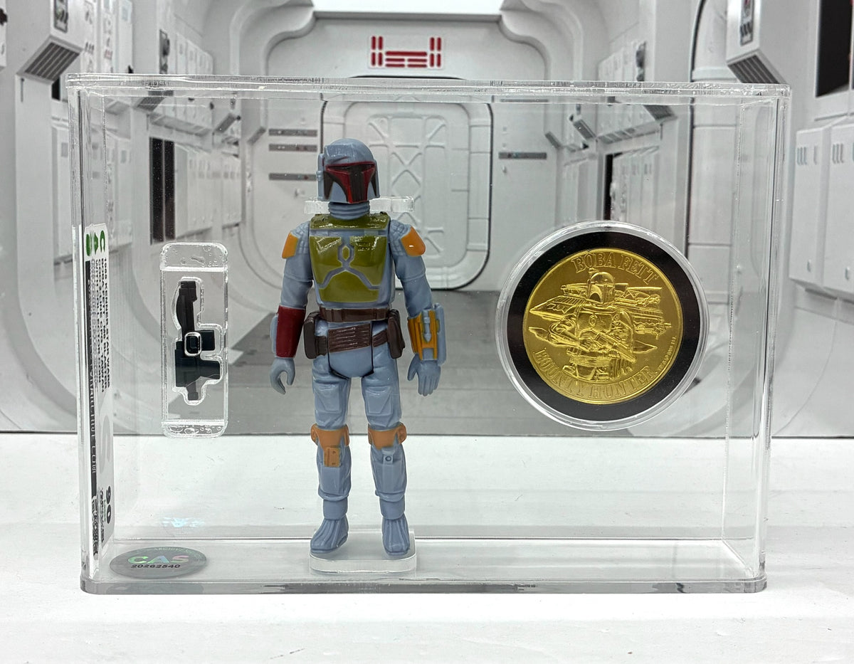STAR WARS KENNER 1985 DROIDS BOBA FETT ACTION FIGURE GRADED CAS 90 VINTAGE