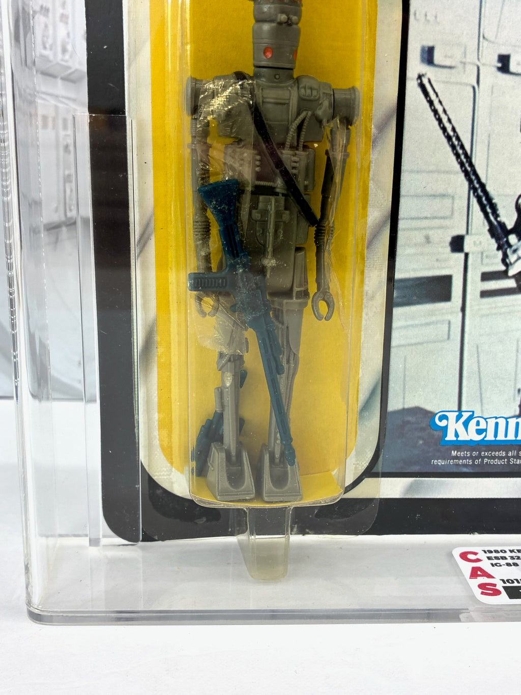 Vintage Star Wars 1980 Kenner IG-88 MOC ESB 32A CAS Graded 80