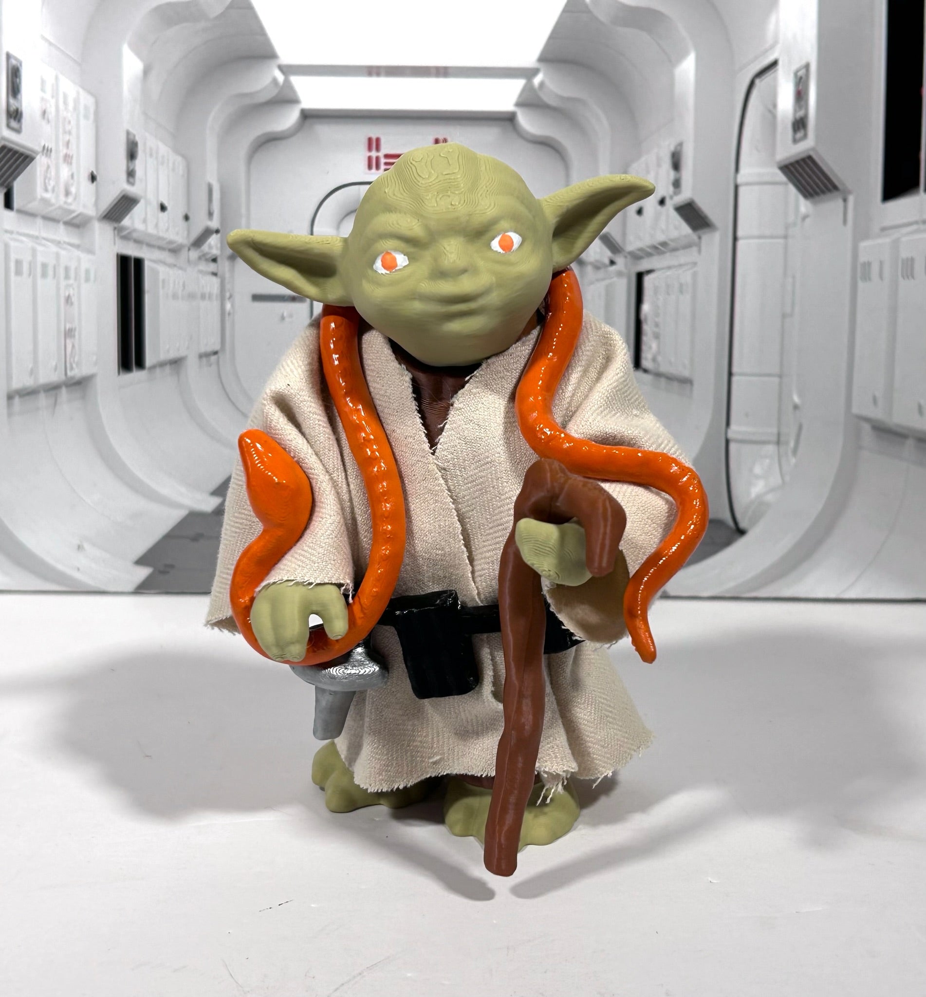 Star Wars Custom Vintage Kenner Style 6" YODA Figure 3D Print