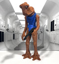 Star Wars Custom Kenner Style 12" HAMMERHEAD 3D Printed Figure