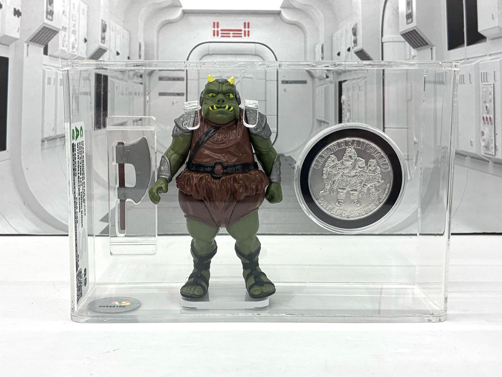 Vintage Star Wars Last 17 Power of the Force GAMORREAN GUARD CAS 85