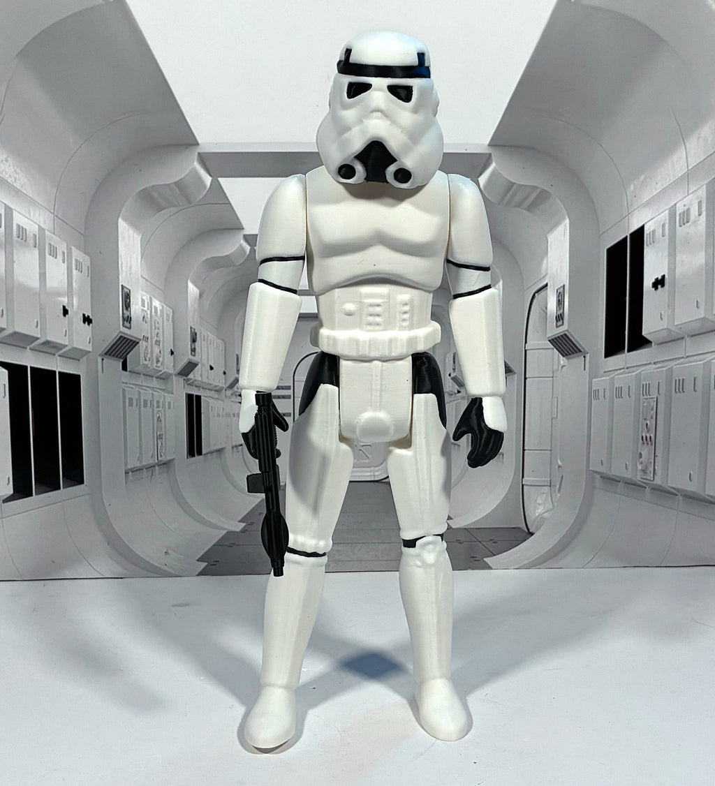 Star Wars Custom Kenner Style 11" LUKE SKYWALKER STORMTROOPER Figure 3D Print