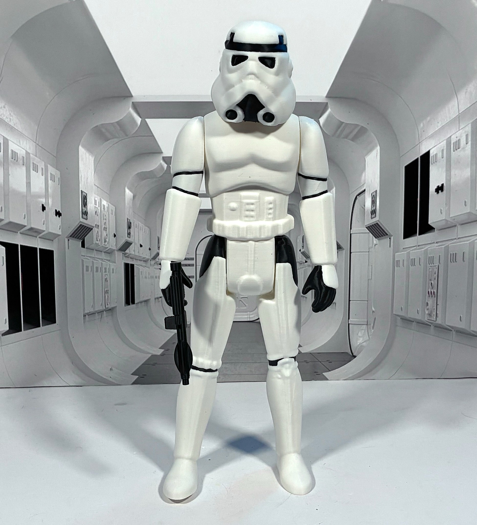 Star Wars Custom Kenner Style 11" LUKE SKYWALKER STORMTROOPER Figure 3D Print