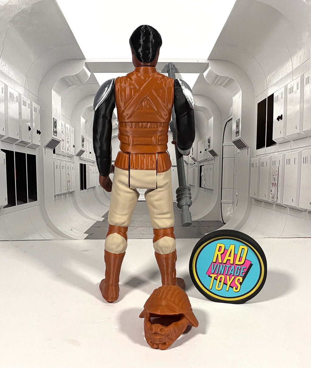 Star Wars Custom Kenner Style 11" Lando Calrissian Skiff Guard 3D Printed Figure