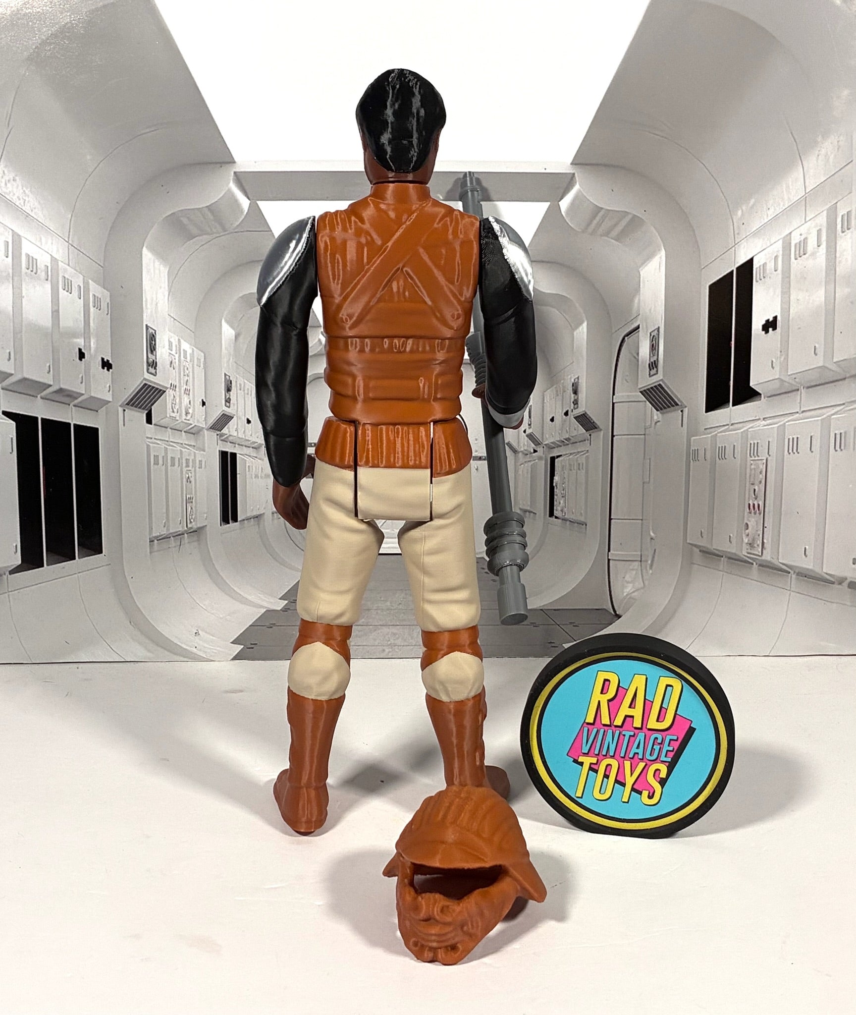 Star Wars Custom Kenner Style 11" Lando Calrissian Skiff Guard 3D Printed Figure