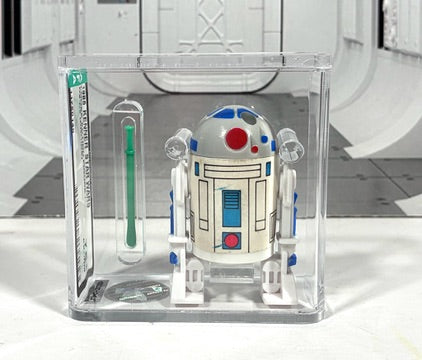 STAR WARS Kenner 1985 DROIDS R2-D2 Figure GRADED AFA 75+ VINTAGE
