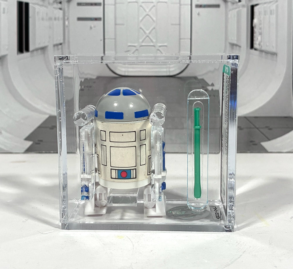 STAR WARS Kenner 1985 DROIDS R2-D2 Figure GRADED AFA 75+ VINTAGE