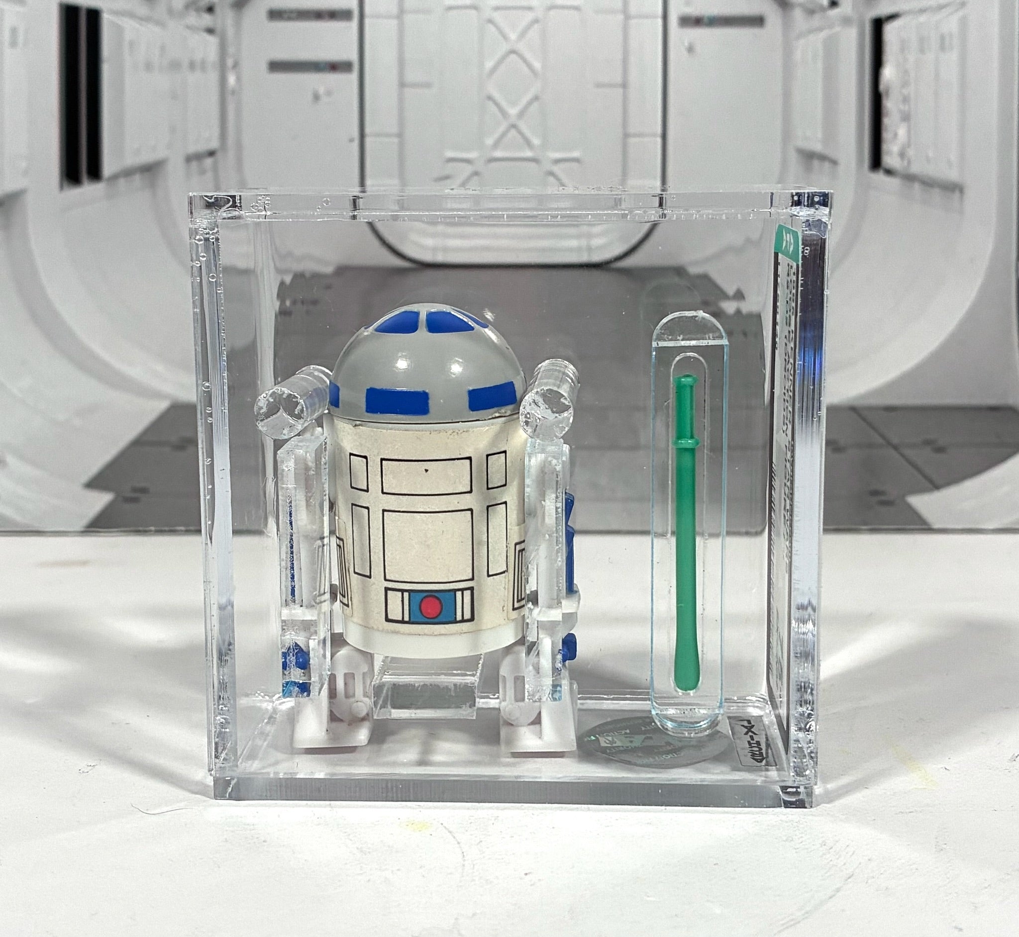 STAR WARS Kenner 1985 DROIDS R2-D2 Figure GRADED AFA 75+ VINTAGE
