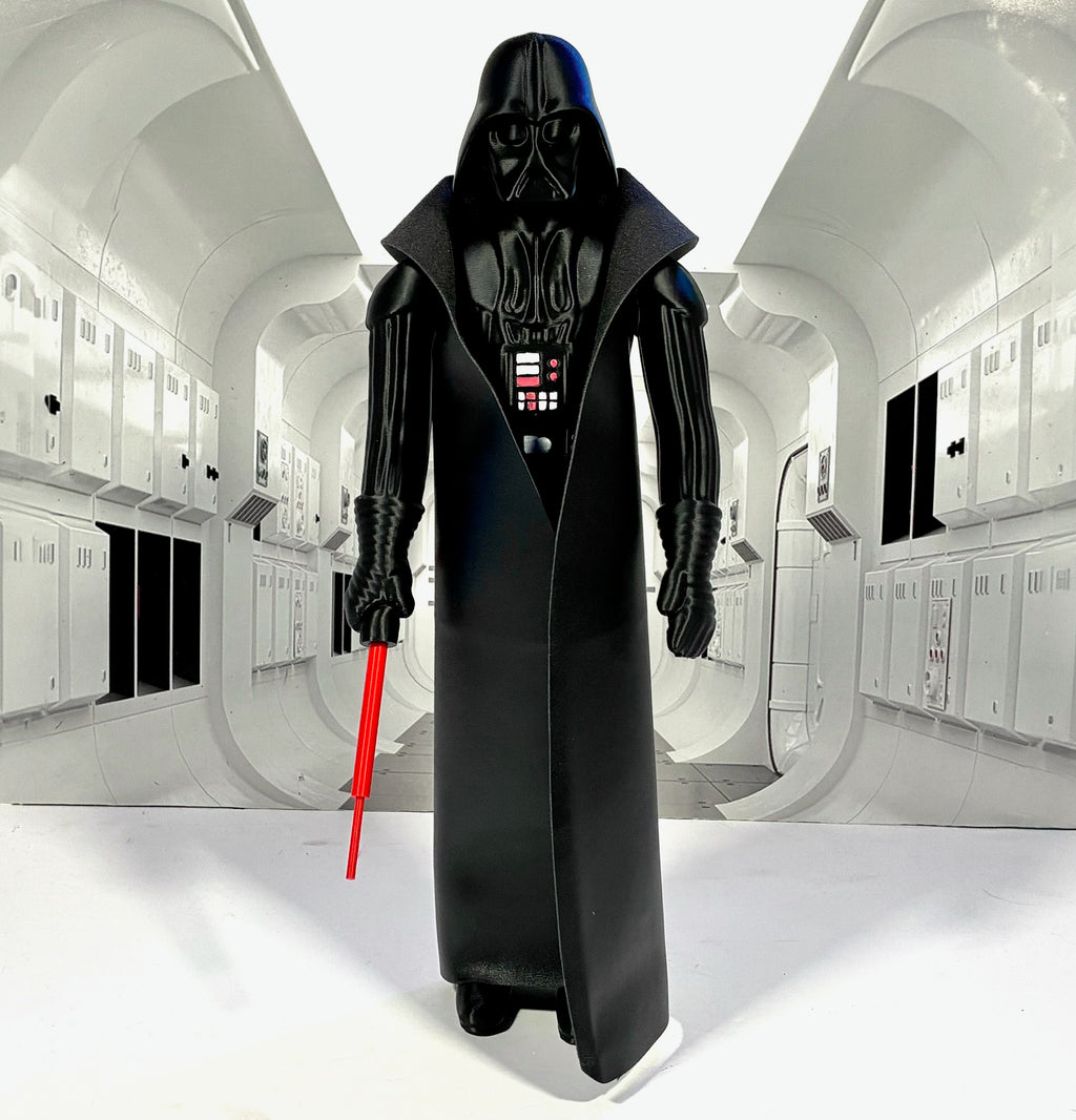 Star Wars Custom Vintage Kenner Style 13" DARTH VADER Action Figure 3D Print