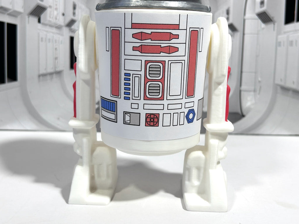 Star Wars Custom Vintage Kenner Style 7" R5-D4 Action Figure 3D Print