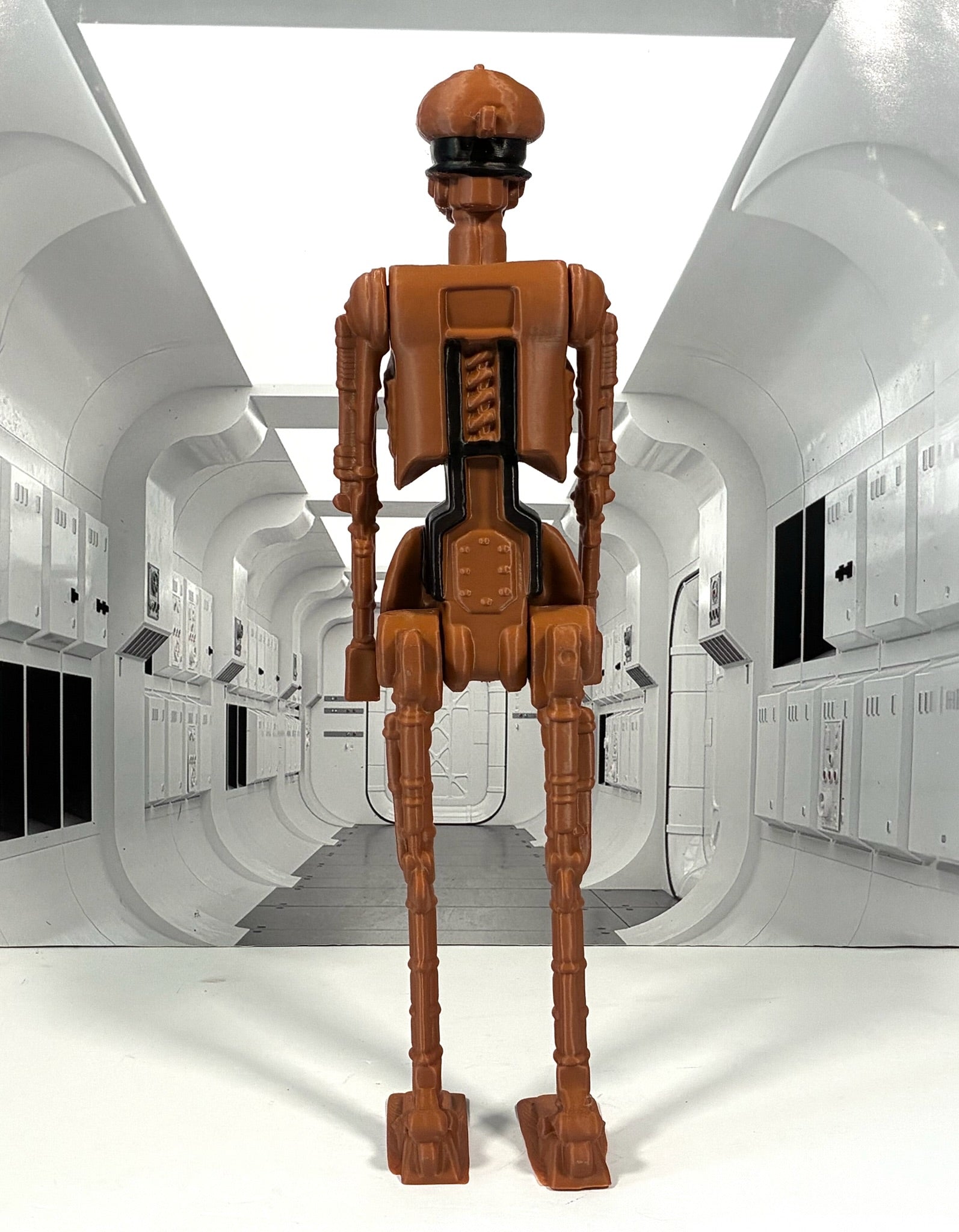 Star Wars Custom Vintage Kenner Style 13" EV-9D9 Action Figure 3D Print