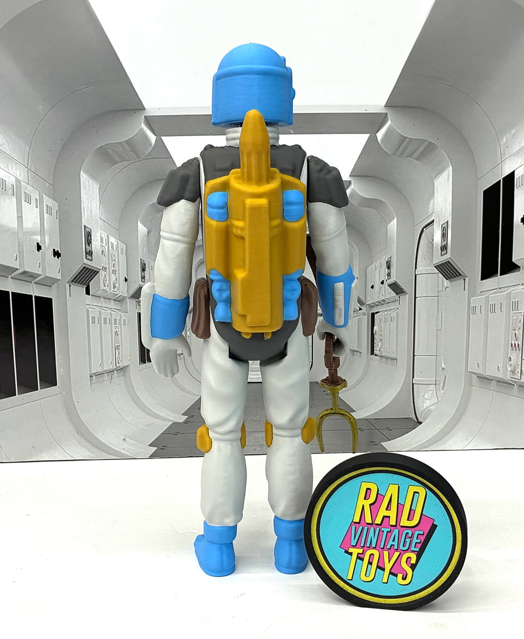 Star Wars Custom Kenner Style 11" Boba Fett Holiday Special/Droids 3D Printed Figure