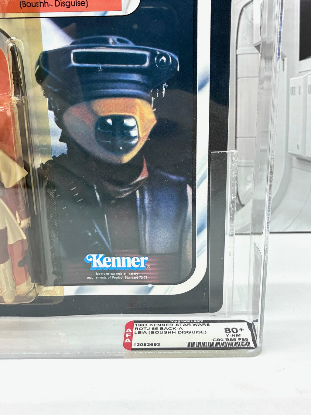 Vintage Star Wars 1983 ROTJ Leia Boushh  MOC AFA Graded 80+