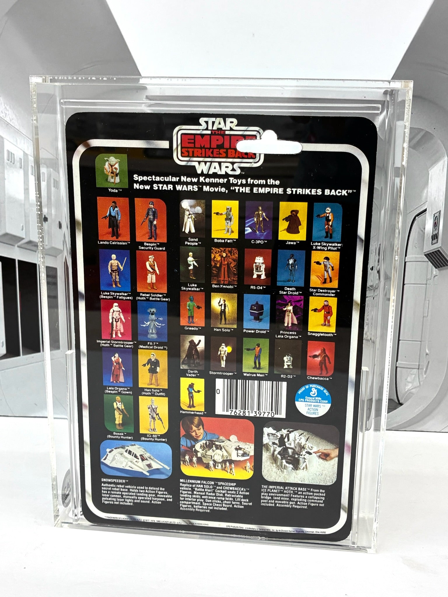 Vintage Star Wars 1980 Kenner IG-88 MOC ESB 32A CAS Graded 80