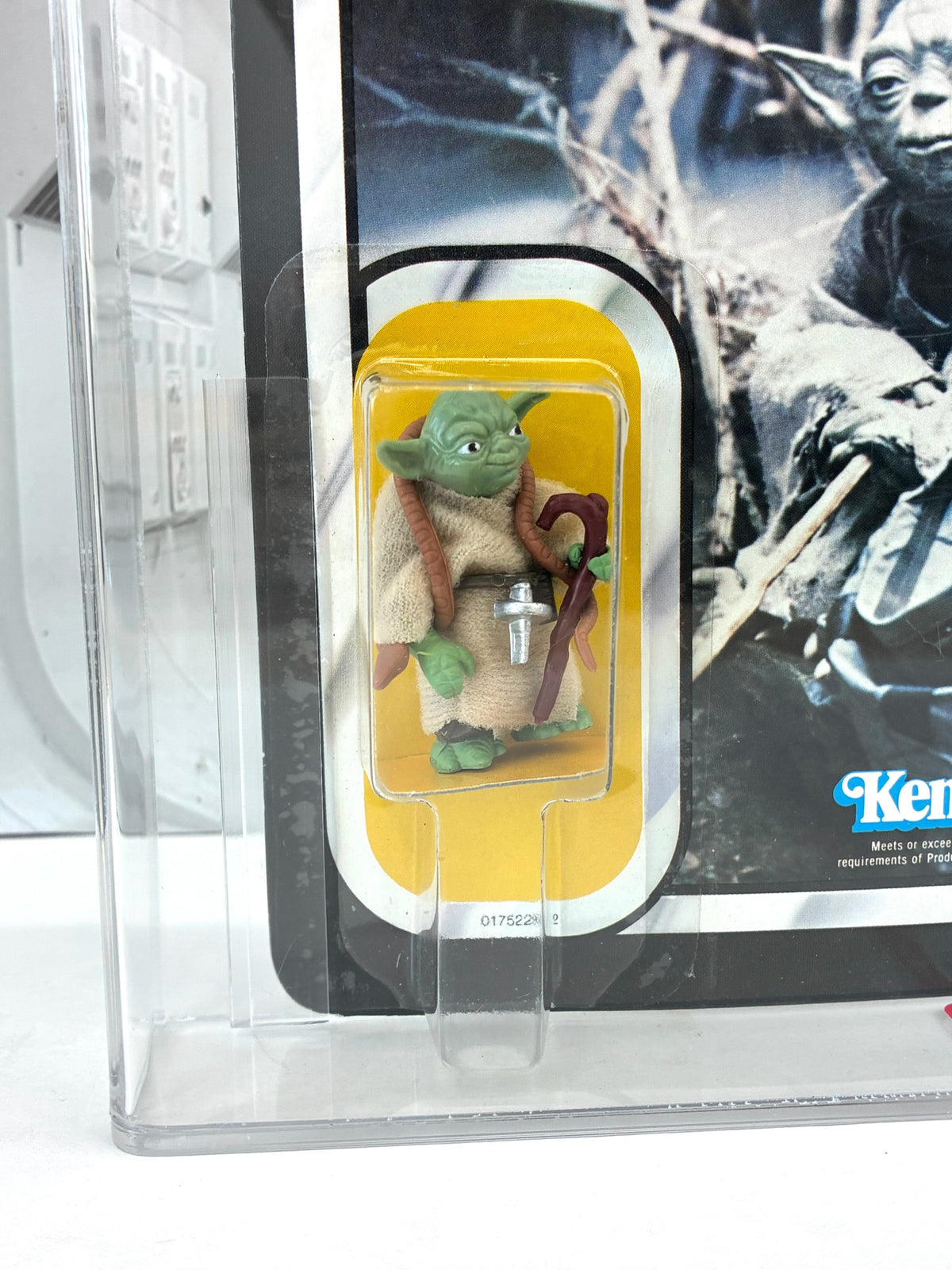 STAR WARS KENNER 1983 YODA ACTION FIGURE GRADED AFA 75 VINTAGE