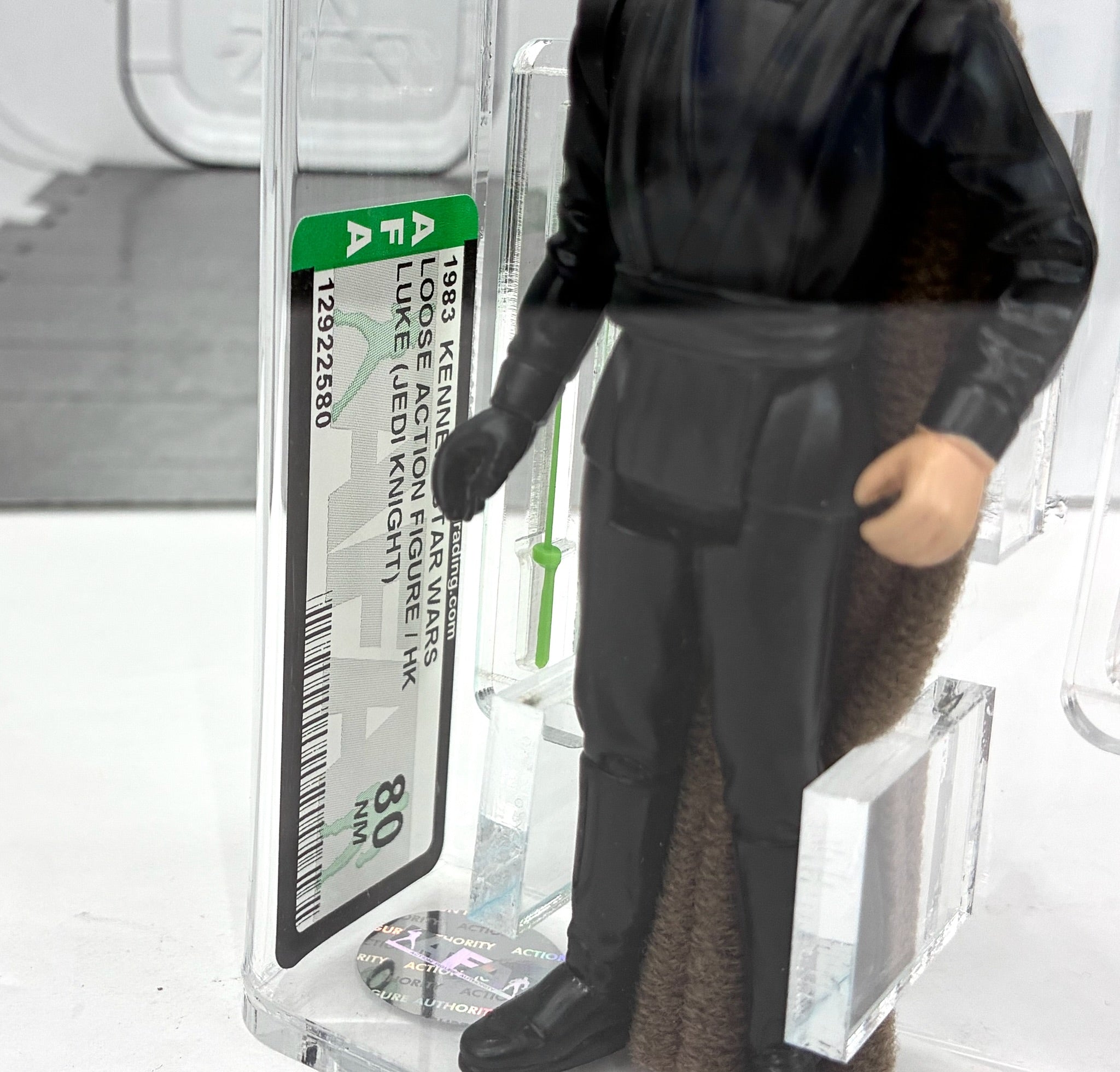 STAR WARS KENNER 1983 Luke Skywalker Jedi Knight ACTION FIGURE GRADED AFA 80 VINTAGE