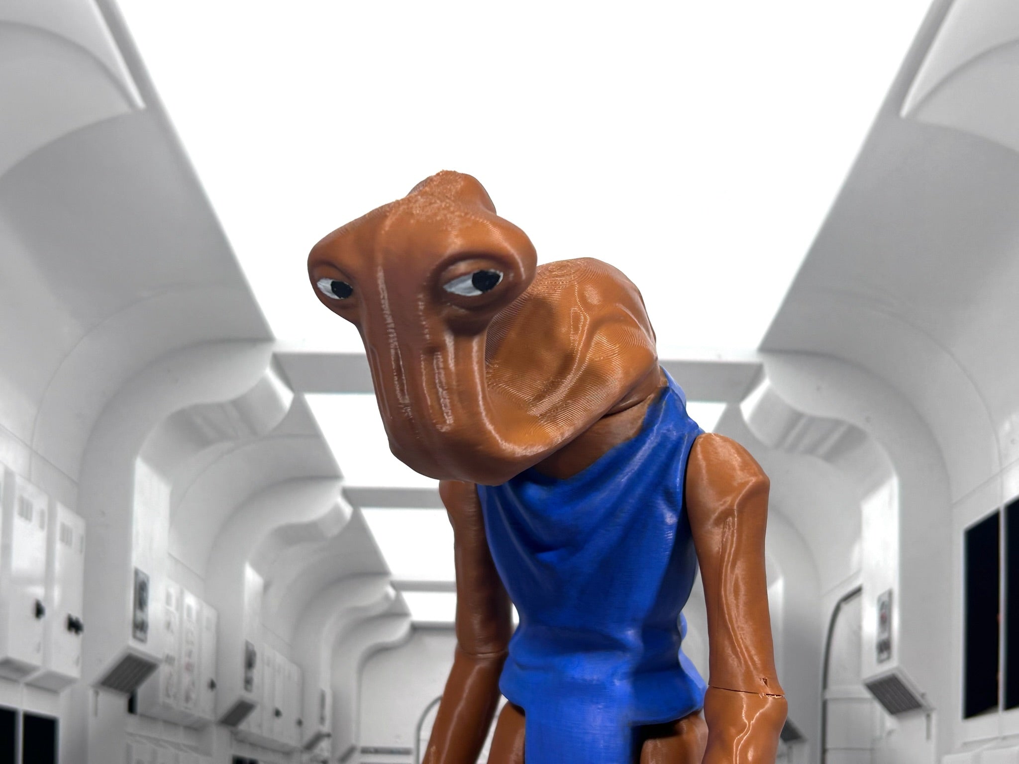 Star Wars Custom Kenner Style 12" HAMMERHEAD 3D Printed Figure