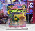Vintage 1988 TMNT MOC Michaelangelo Fan Club Flyer BEADED Chucks AFA 75 Graded
