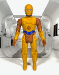Star Wars Custom Vintage Kenner Style 11" DROIDS C-3PO Action Figure 3D Print