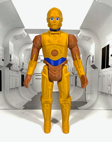 Star Wars Custom Vintage Kenner Style 11" DROIDS C-3PO Action Figure 3D Print