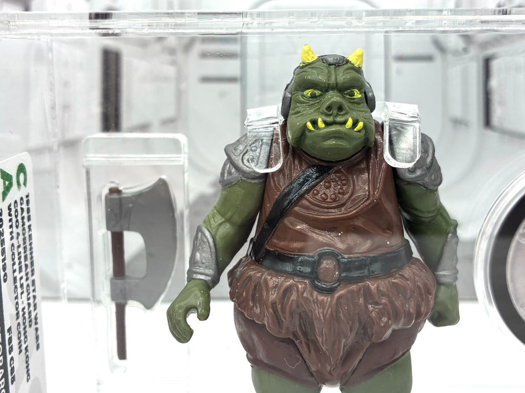 Vintage Star Wars Last 17 Power of the Force GAMORREAN GUARD CAS 85