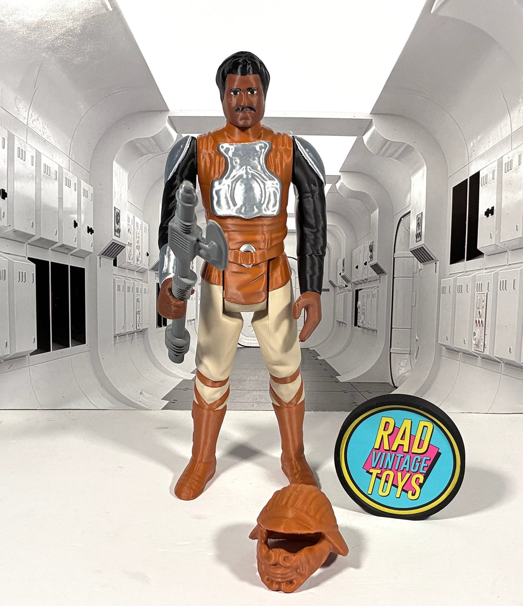 Star Wars Custom Kenner Style 11" Lando Calrissian Skiff Guard 3D Printed Figure