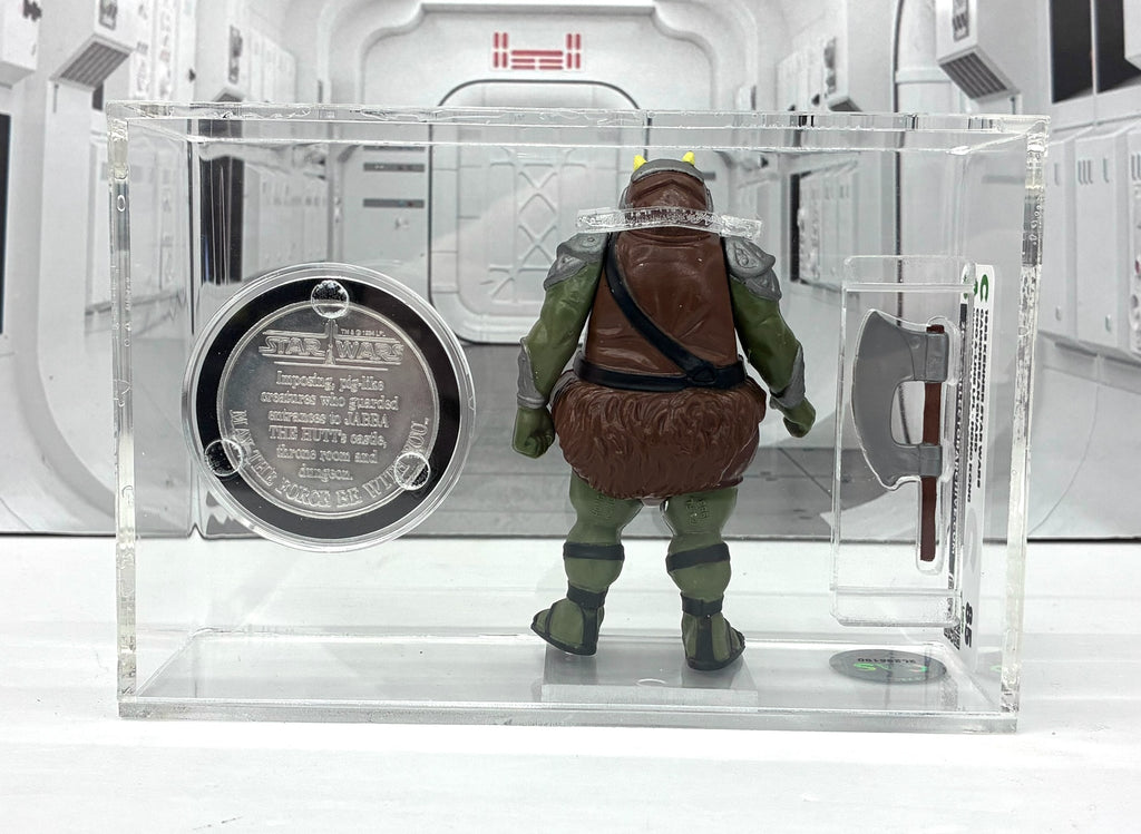 Vintage Star Wars Last 17 Power of the Force GAMORREAN GUARD CAS 85