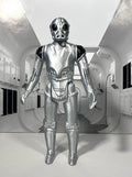 Star Wars Custom Vintage Kenner Style 11" DEATH STAR DROID Action Figure 3D Print