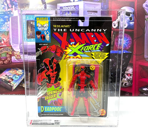 DEADPOOL 1992 Toybiz Marvel X-Men MOC Action Figure Graded CAS 80+