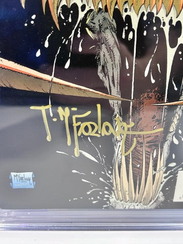 SPAWN #4 CGC 9.4 SIGNATURE SERIES by creator TODD MCFARLANE 1992