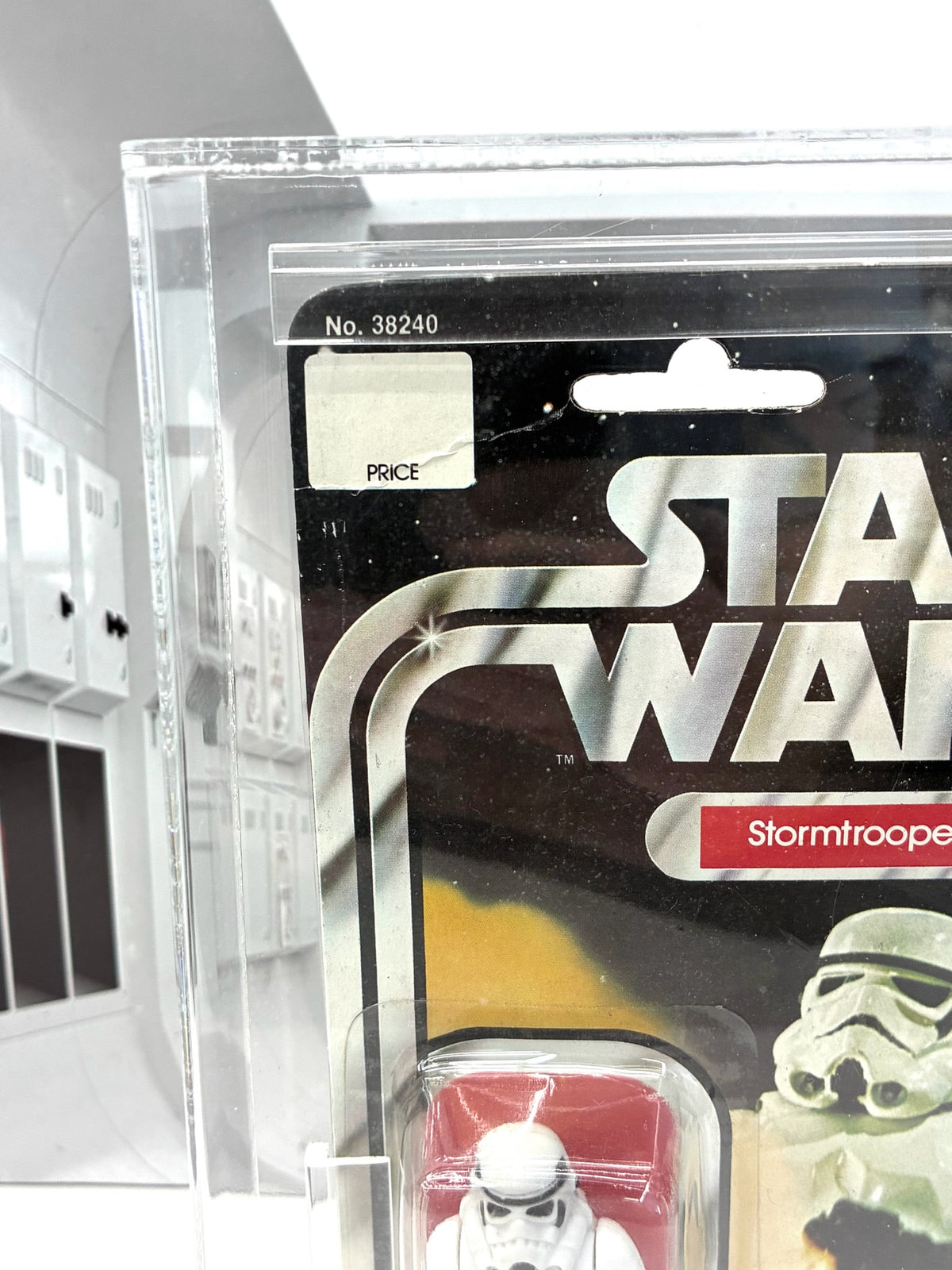 Vintage Star Wars 1977 Kenner 12B Stormtrooper TAKARA MOC Graded CAS 75