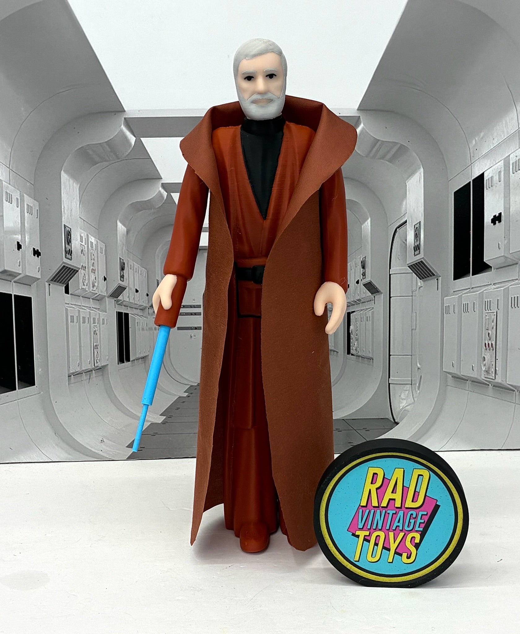 Star Wars Custom Kenner Style 11" Ben Kenobi 3D Printed Figure