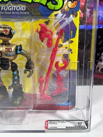 Vintage 1990 TMNT MOC FUGITOID Graded AFA 80 Playmates