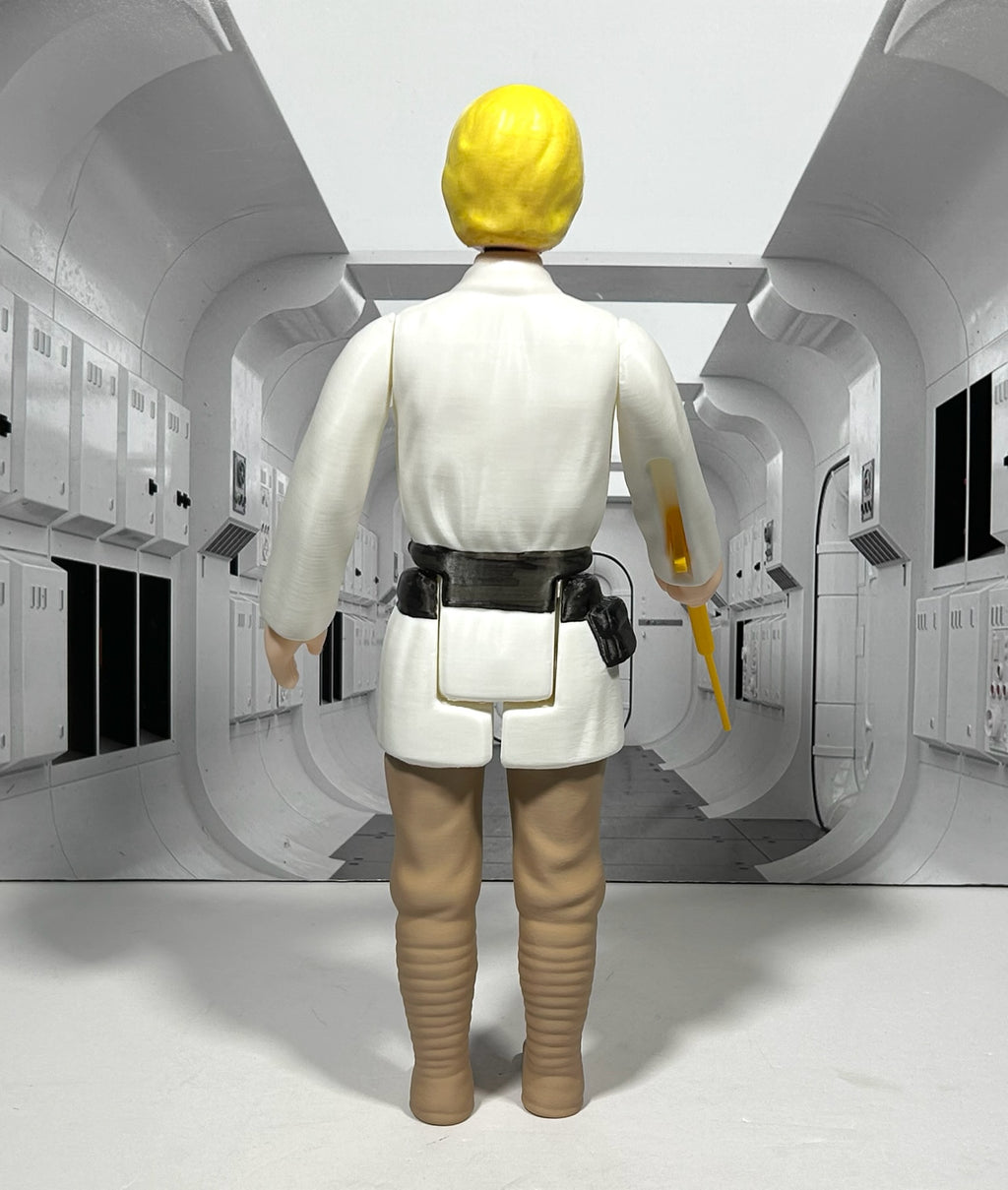 Star Wars Custom Vintage Kenner Style 11" LUKE SKYWALKER FARMBOY Figure 3D Print
