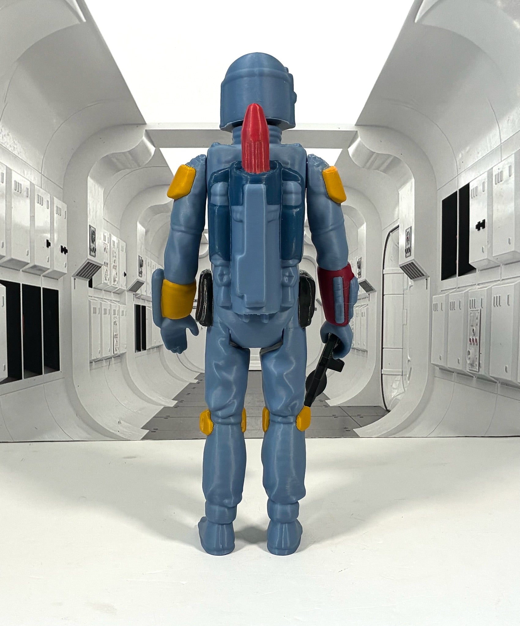 Star Wars Custom Vintage Kenner Style 11" BOBA FETT Figure 3D Print
