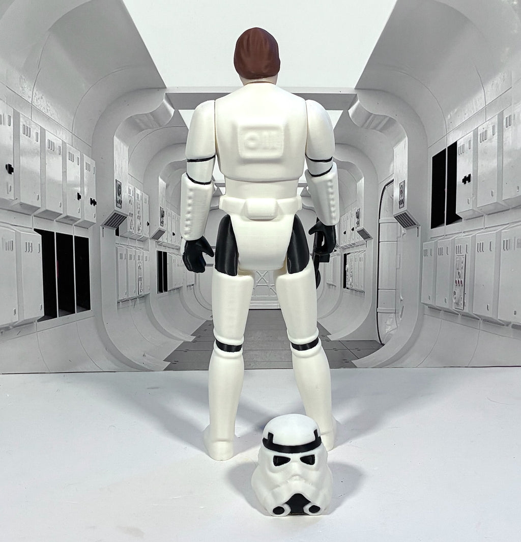 Star Wars Custom Kenner Style 11" LUKE SKYWALKER STORMTROOPER Figure 3D Print