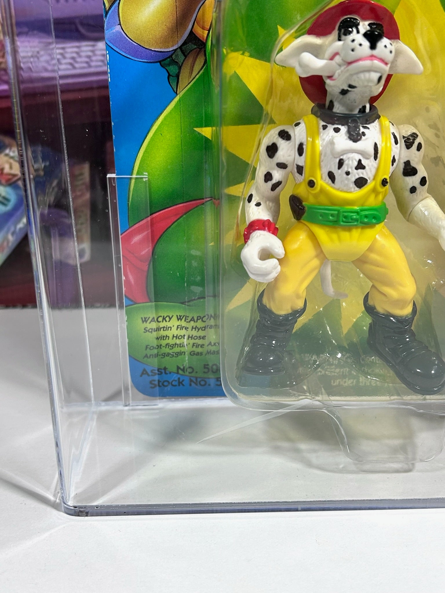 Vintage 1993 TMNT MOC HOT SPOT Graded AFA 70 Playmates