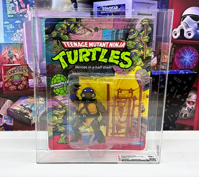 Vintage 1988 TMNT MOC DONATELLO Series 1 - 10 Back Graded CAS 75+ Playmates