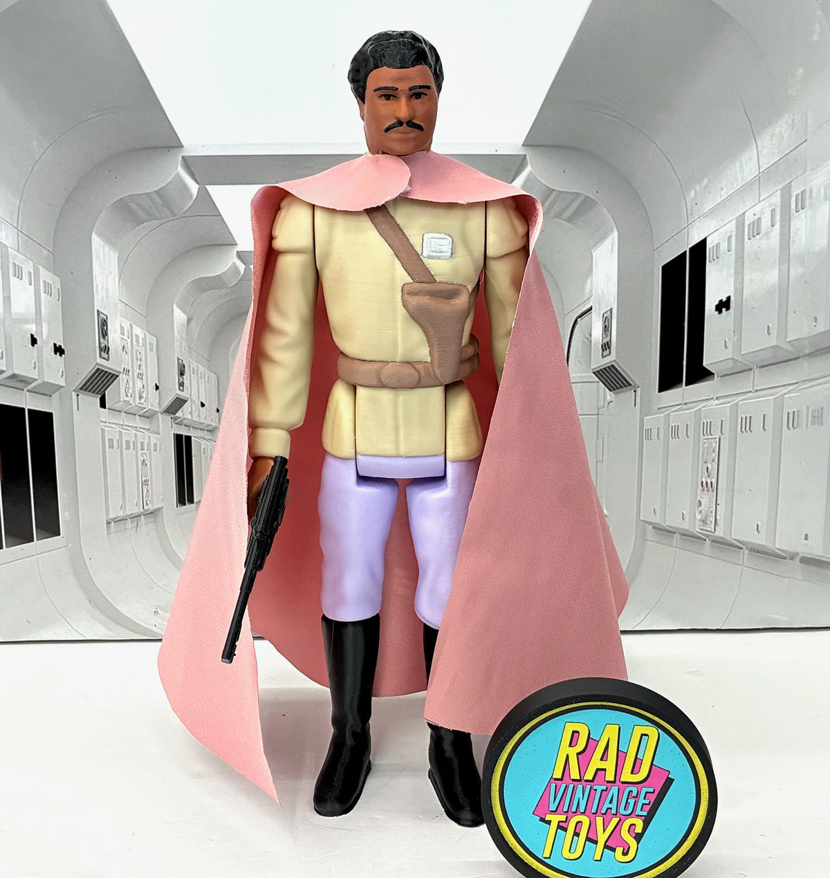 Star Wars Custom Kenner Style 11" Lando Calrissian General 3D Printed Figure