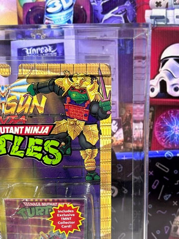 Vintage 1994 TMNT MOC Shogun DONATELLO BLACK ACC V1 Graded AFA 75 Playmates