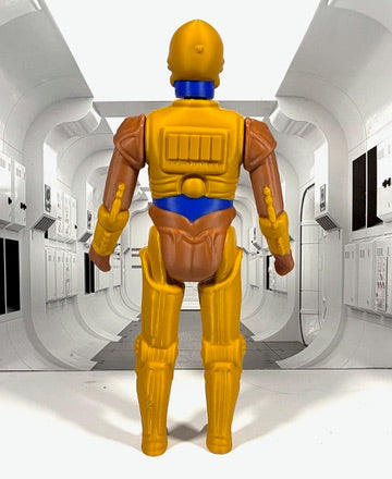 Star Wars Custom Vintage Kenner Style 11" DROIDS C-3PO Action Figure 3D Print