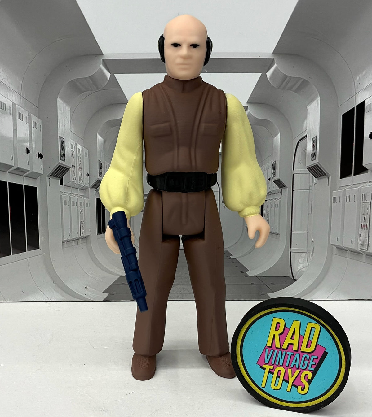 Star Wars Custom Kenner Style 11" Lobot 3D Printed Figure