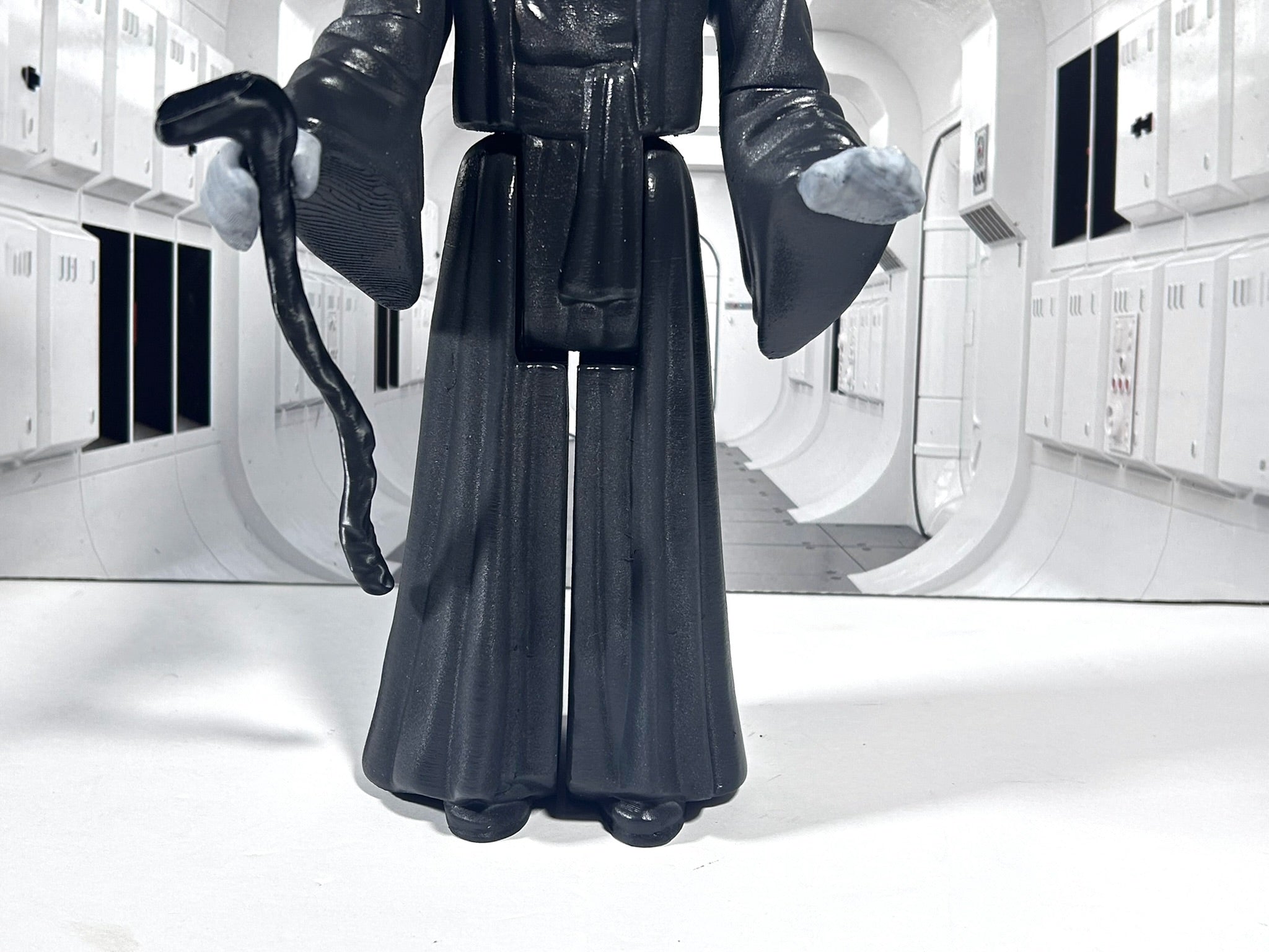 Star Wars Custom Vintage Kenner Style 11" EMPEROR Action Figure 3D Print
