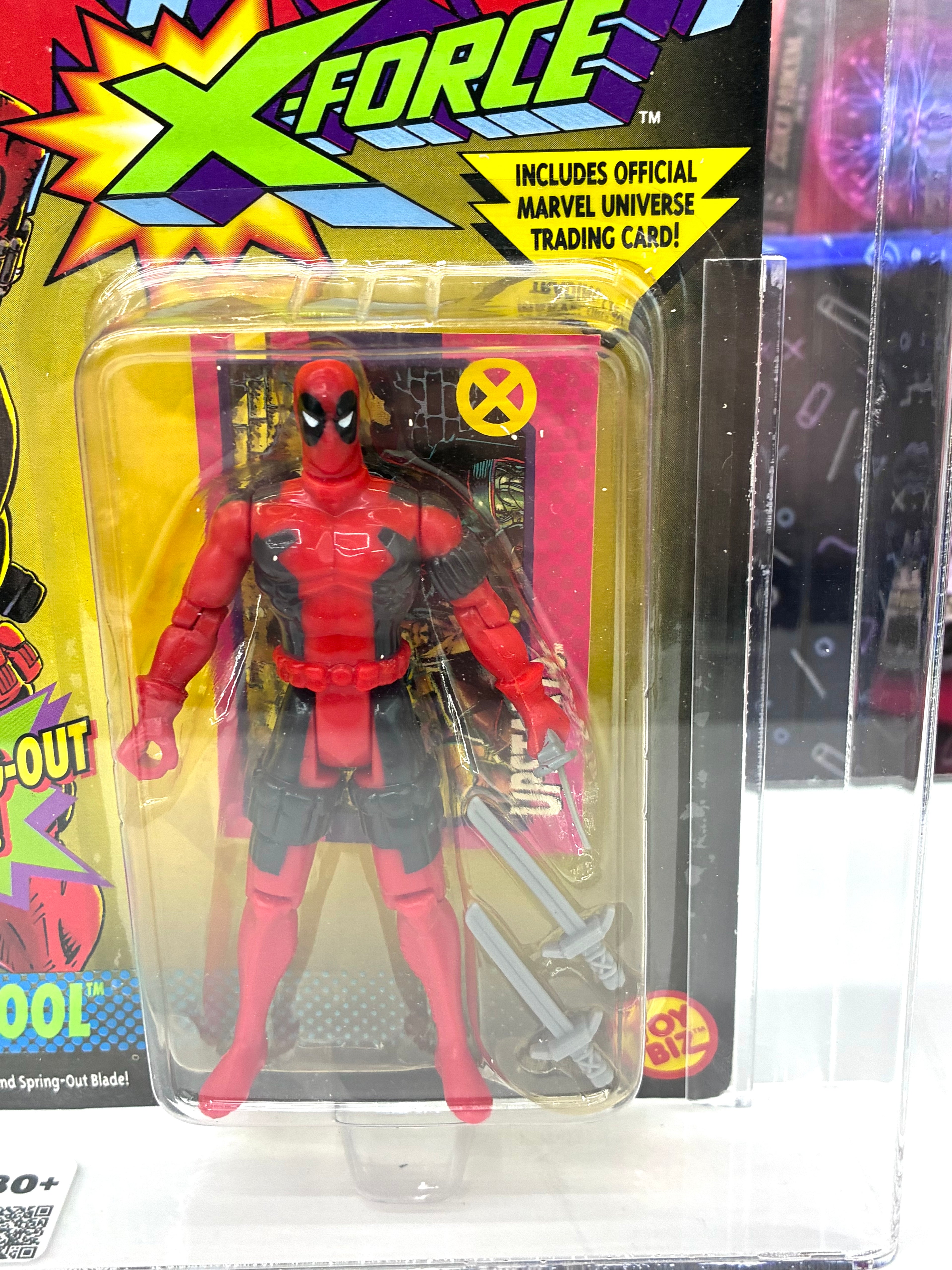 DEADPOOL 1992 Toybiz Marvel X-Men MOC Action Figure Graded CAS 80+