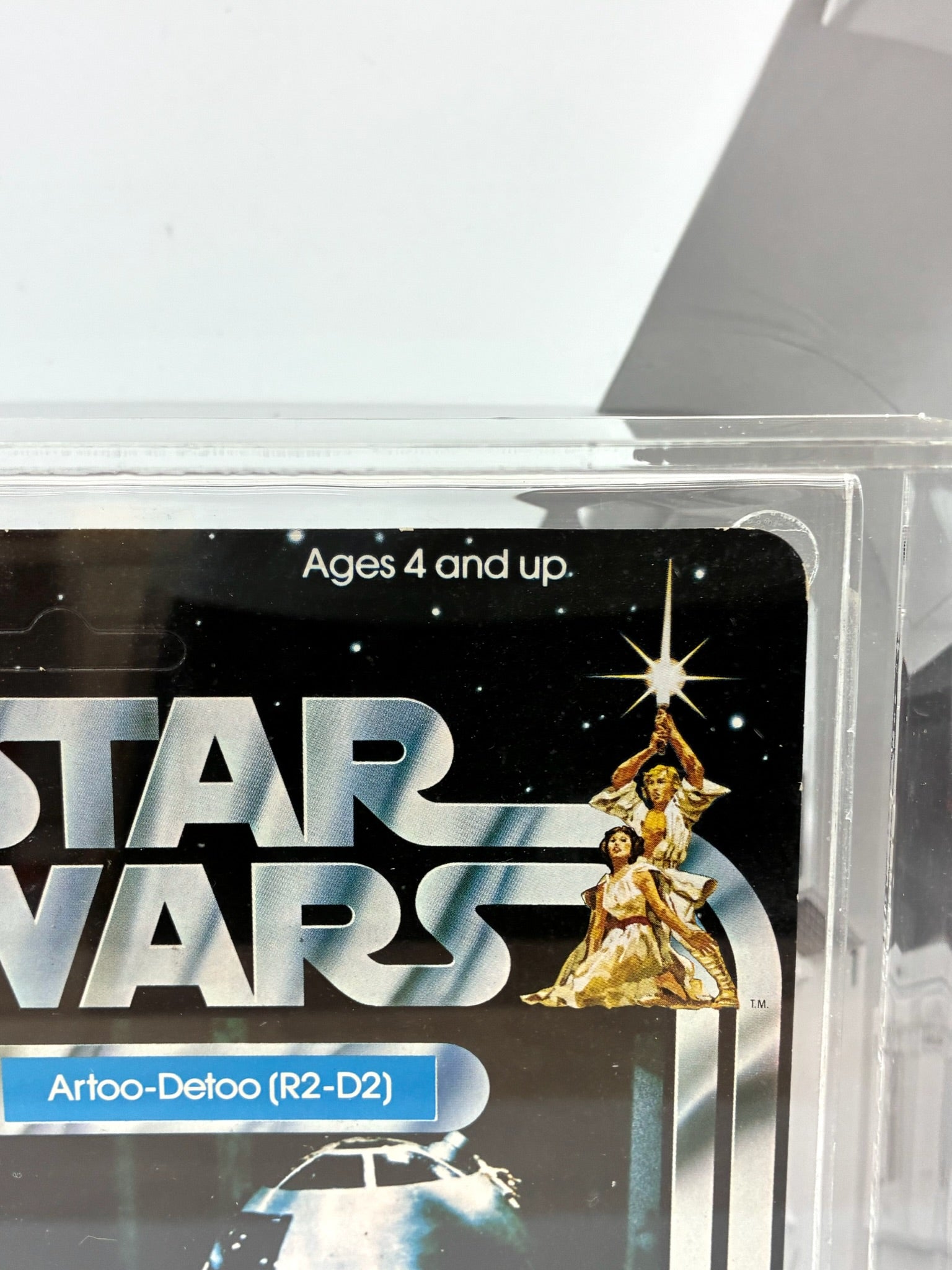 STAR WARS Kenner 1977 R2-D2 Figure LOOSE GRADED CAS 75 VINTAGE