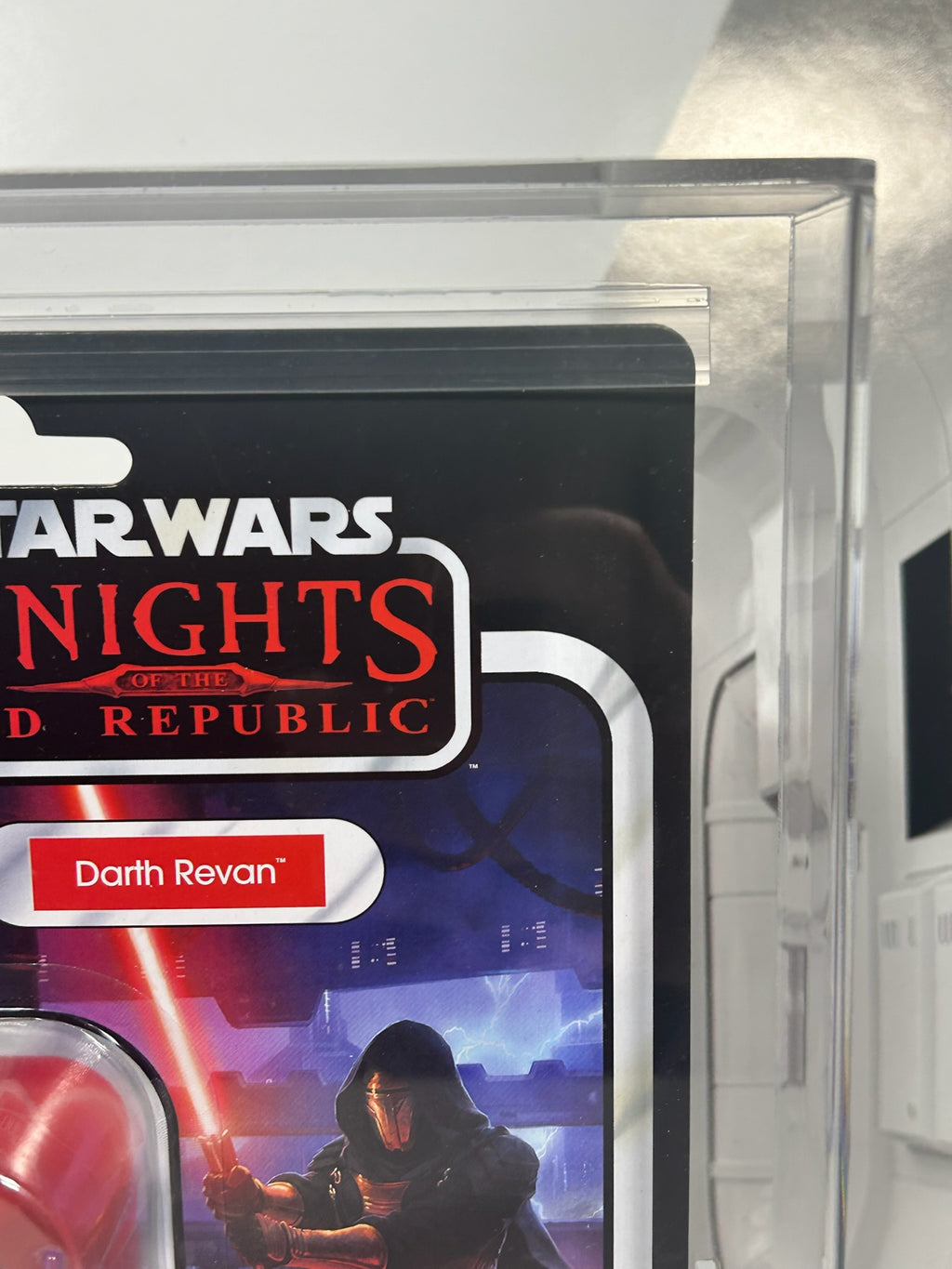 TVC Star Wars 2023 Hasbro DARTH REVAN VC301 MOC ROTS AFA Graded 8.5