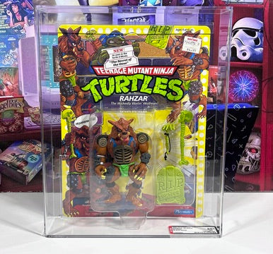 Vintage 1992 TMNT MOC RAHZAR Black Nose Graded AFA 80+ Playmates