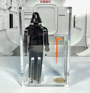 Vintage Star Wars Kenner 1977 DARTH VADER NO COO Figure Graded AFA 85+ GOLD